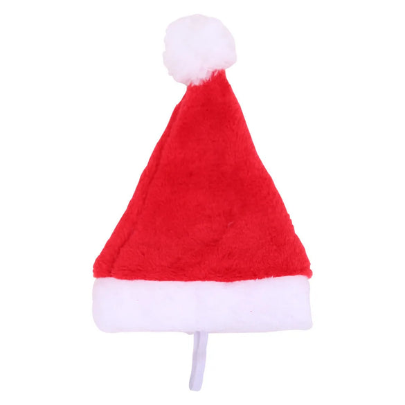 Christmas Flannel Plush Pet Hats Decorations Wholesale Gooddiy
