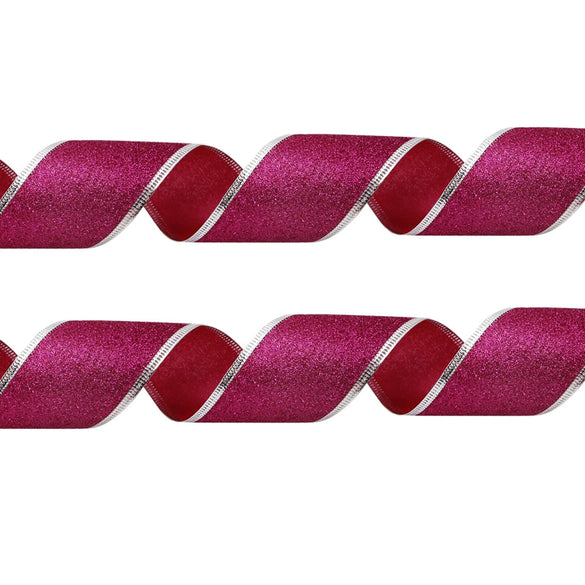 Christmas Glitter Ribbon Cloth Mechanical Holiday Party Decoration