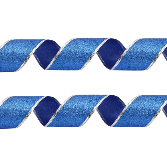 Christmas Glitter Ribbon Cloth Mechanical Holiday Party Decoration