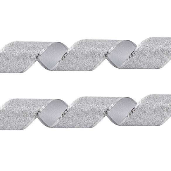 Christmas Glitter Ribbon Cloth Mechanical Holiday Party Decoration