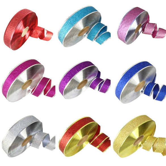 Christmas Glitter Ribbon Cloth Mechanical Holiday Party Decoration