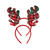 Christmas Headband Elk Antlers Cloth Handmade Hair Accessories