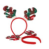 Christmas Headband Elk Antlers Cloth Handmade Hair Accessories