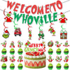 Christmas IG Style Funny Letter Monster Paper Party Festival Decorative Props