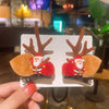 Christmas Moose Antler Hairpin Children Hairpin