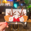 Christmas Moose Antler Hairpin Children Hairpin
