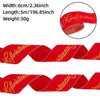 Christmas Ribbon Hanging Christmas Tree Decorations Polyester