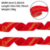 Christmas Ribbon Hanging Christmas Tree Decorations Polyester