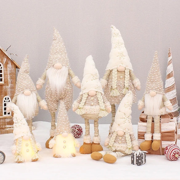 Christmas Rudolf Cloth Party Ornaments