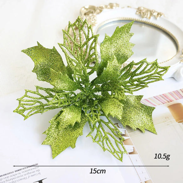Christmas Simple Style Classic Style Flower Plastic Holiday Festival Hanging Ornaments Decorative Props