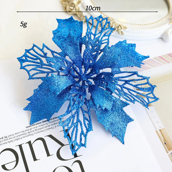 Christmas Simple Style Classic Style Flower Plastic Holiday Festival Hanging Ornaments Decorative Props