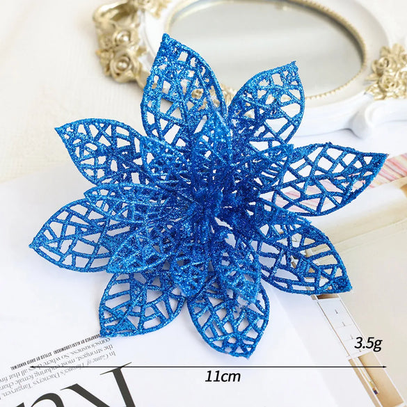 Christmas Simple Style Classic Style Flower Plastic Holiday Festival Hanging Ornaments Decorative Props