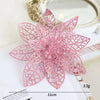 Christmas Simple Style Classic Style Flower Plastic Holiday Festival Hanging Ornaments Decorative Props