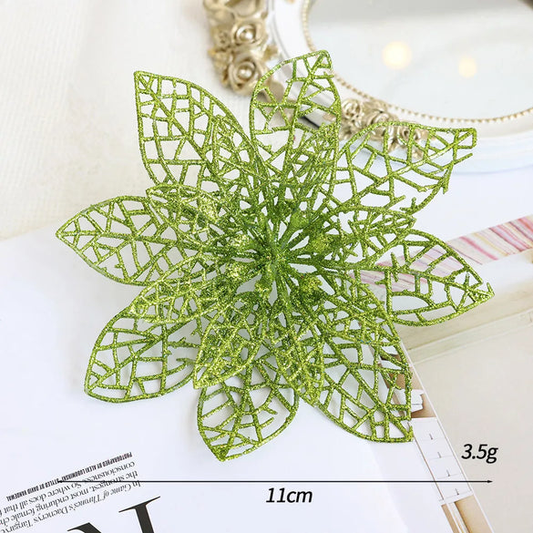 Christmas Simple Style Classic Style Flower Plastic Holiday Festival Hanging Ornaments Decorative Props