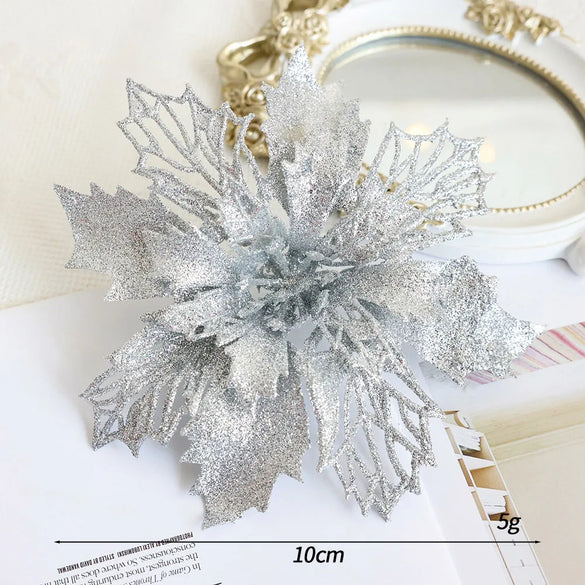 Christmas Simple Style Classic Style Flower Plastic Holiday Festival Hanging Ornaments Decorative Props