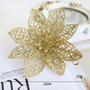 Christmas Simple Style Classic Style Flower Plastic Holiday Festival Hanging Ornaments Decorative Props
