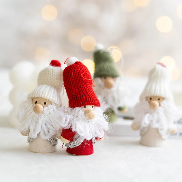 Christmas Simple Style Classic Style Santa Claus Cloth Holiday Daily Hanging Ornaments Decorative Props