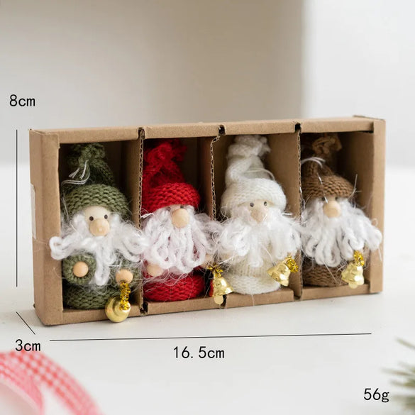 Christmas Simple Style Classic Style Santa Claus Cloth Holiday Daily Hanging Ornaments Decorative Props