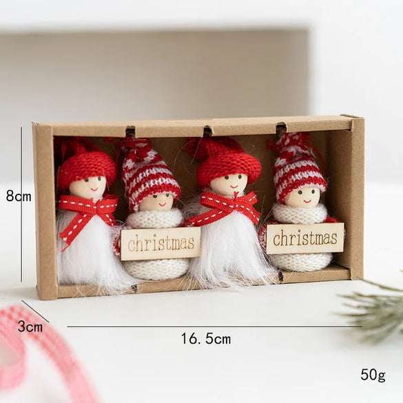 Christmas Simple Style Classic Style Santa Claus Cloth Holiday Daily Hanging Ornaments Decorative Props