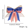 Christmas Small Double Layer Bow Gift Box Decoration Plaid Bow