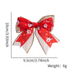 Christmas Small Double Layer Bow Gift Box Decoration Plaid Bow