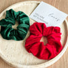 Christmas Velvet Handmade Hair Band For Women