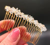 Classic Style Commute Irregular Artificial Crystal Handmade Insert Comb