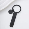 Classic Style Customization Laser Engraving 201 Stainless Steel Plating Unisex Bag Pendant Keychain