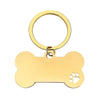 Classic Style Customization Laser Engraving Unforgettable 201 Stainless Steel Unisex Bag Pendant Keychain