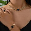 Classic Style Geometric Alloy Women'S Jewelry Set