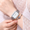 Classic Style Solid Color Buckle Quartz Women'S Watches