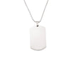 Classic Style Solid Color Titanium Steel None 18K Gold Plated Men'S Pendant Necklace