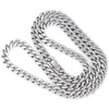 Classic Titanium Steel Thick Wide Flat Snake Bone Chain Necklace And Bracelet With Geometric Baked Paint Finish Unisex Jewelry