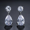 Classic Water Drop Earrings Wholesale Zircon High Quality Ladies Exquisite Earrings