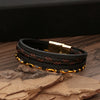 Classical Grain Alloy Handmade Men'S Bracelets