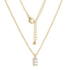Clavicle Necklace Ecofriendly Brass With Letters Numbers Text Pattern And Diamond Styling