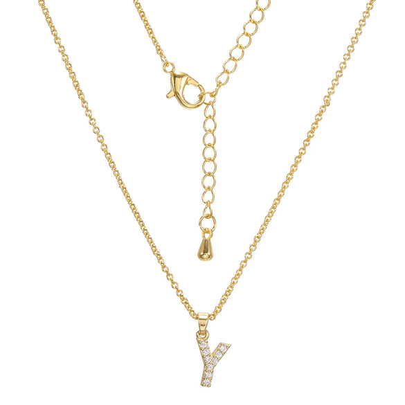 Clavicle Necklace Ecofriendly Brass With Letters Numbers Text Pattern And Diamond Styling
