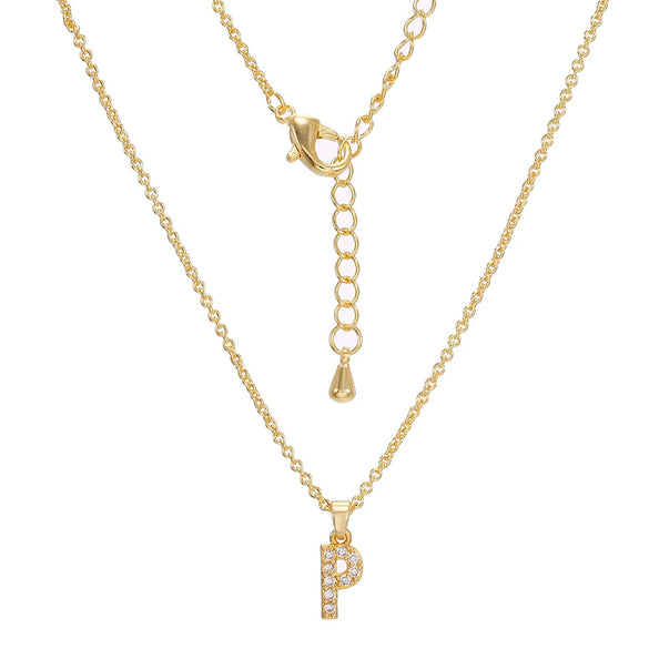 Clavicle Necklace Ecofriendly Brass With Letters Numbers Text Pattern And Diamond Styling