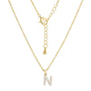 Clavicle Necklace Ecofriendly Brass With Letters Numbers Text Pattern And Diamond Styling