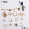 Clogs Diy Accessories Metal Decorations Removable Chain Shoe Buckles With Totem Pattern And Electroplating Treatment