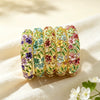 Cloisonné Enamel Bracelet With Openwork Floral Branches And Leaves Elegant Botanical Jewelry Accessory