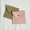 Cloth Jewelry Bag With Curved Snaps For Earrings Packaging