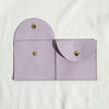 Cloth Jewelry Bag With Curved Snaps For Earrings Packaging