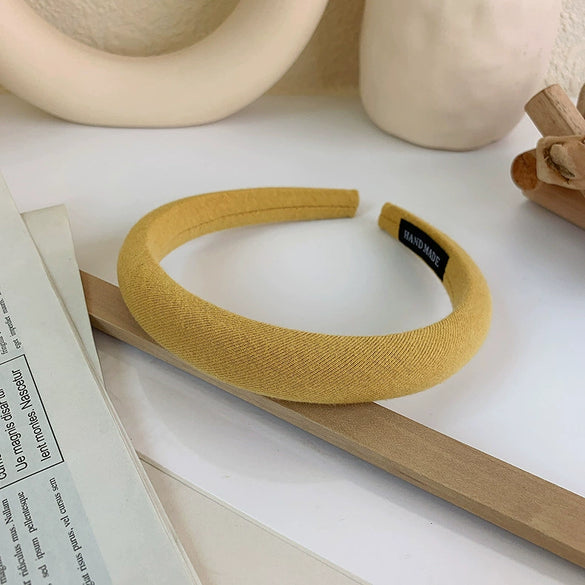 Cloth Knitting Sponge Hairband For Girls