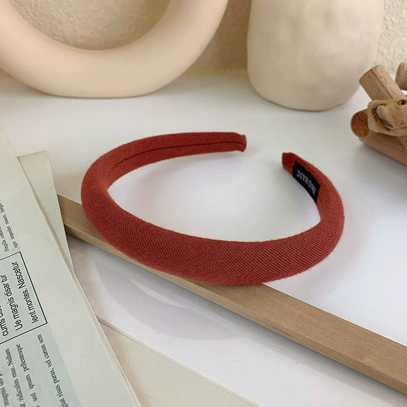 Cloth Knitting Sponge Hairband For Girls