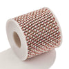 Clothing Accessories Stainless Steel Crystal Pearl Claw Chain Square Electroplated Jewelry Chain