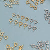 Coated Metal Spring Buckle Hanging Connection Tail Buckle Diy Handmade Jewelry Necklace Pendant Accessories