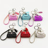 Coin Purse Headphone Bag Pill Bag Keychain With Diamond Pendant