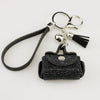 Coin Purse Headphone Bag Pill Bag Keychain With Diamond Pendant