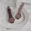 College Style Women's Alloy Case Ordinary Glass Mirror Quartz Digital Scale Retro Artistic Leisure Watch